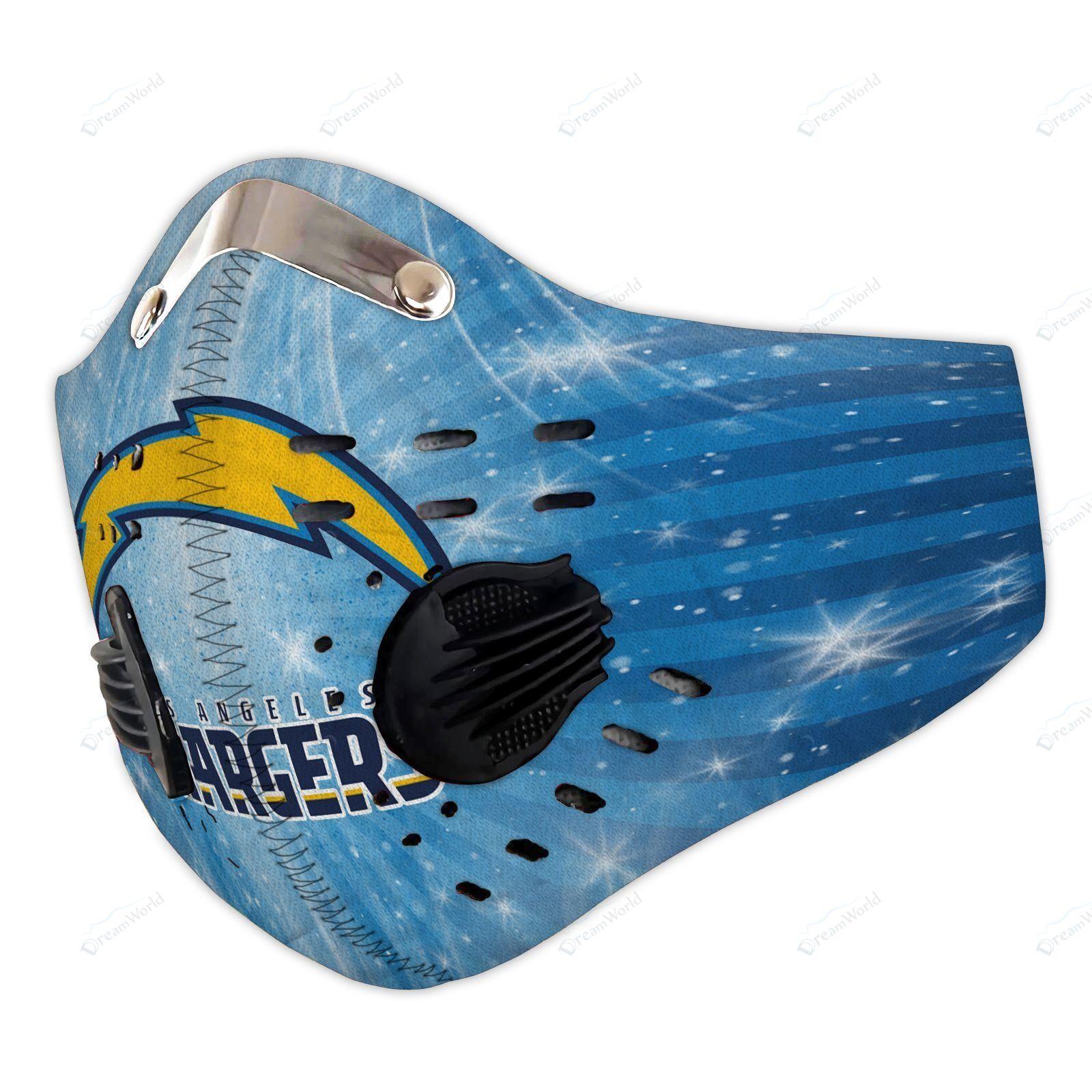 NFL Los Angeles Chargers Face Sport Masks GTS000988