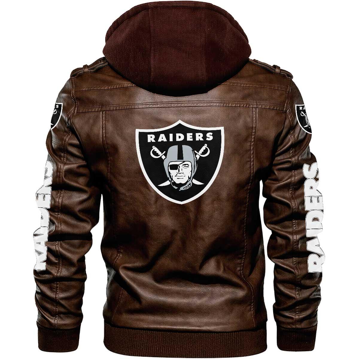 Stocktee Oakland Raiders Classic But Amazing Premium Quality Leather