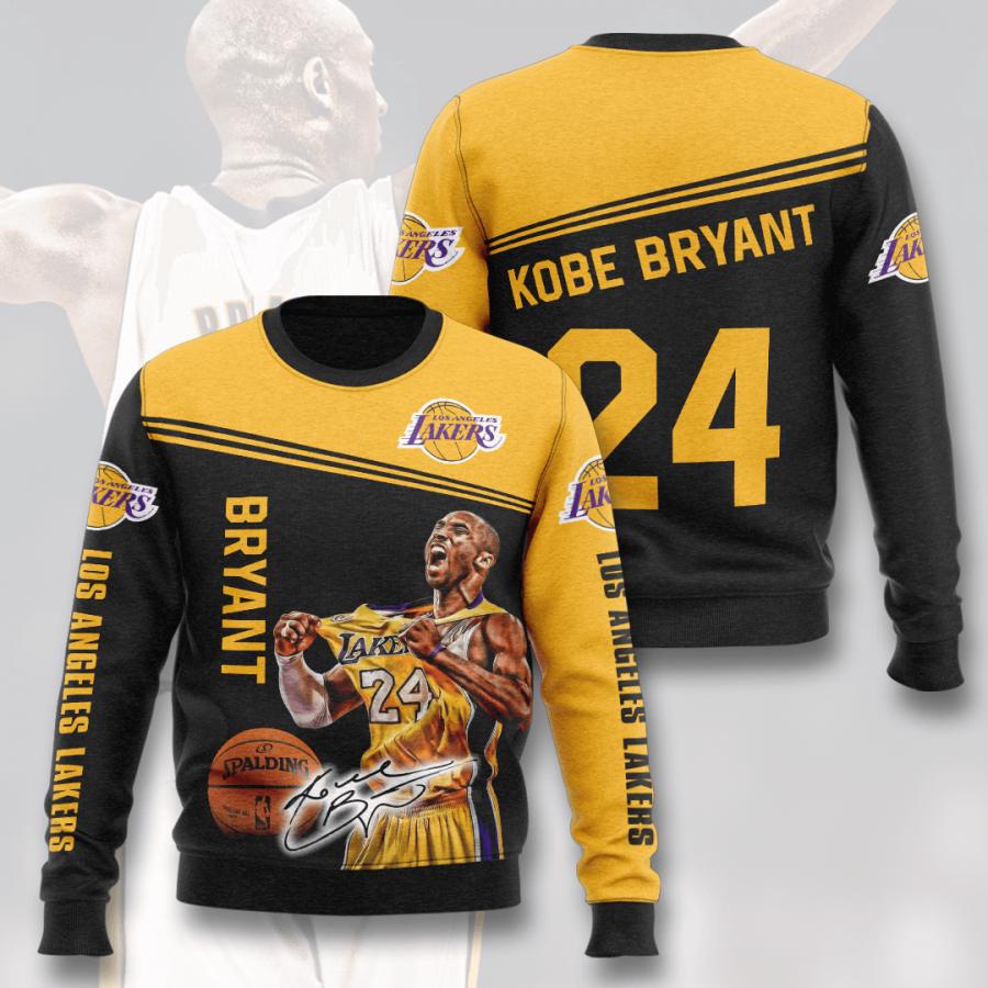 Kobe Bryant 24 Los Angeles Lakers 3d Full All Over Print Sweatshirt Unisex Sizes S 5xl Gts000162 