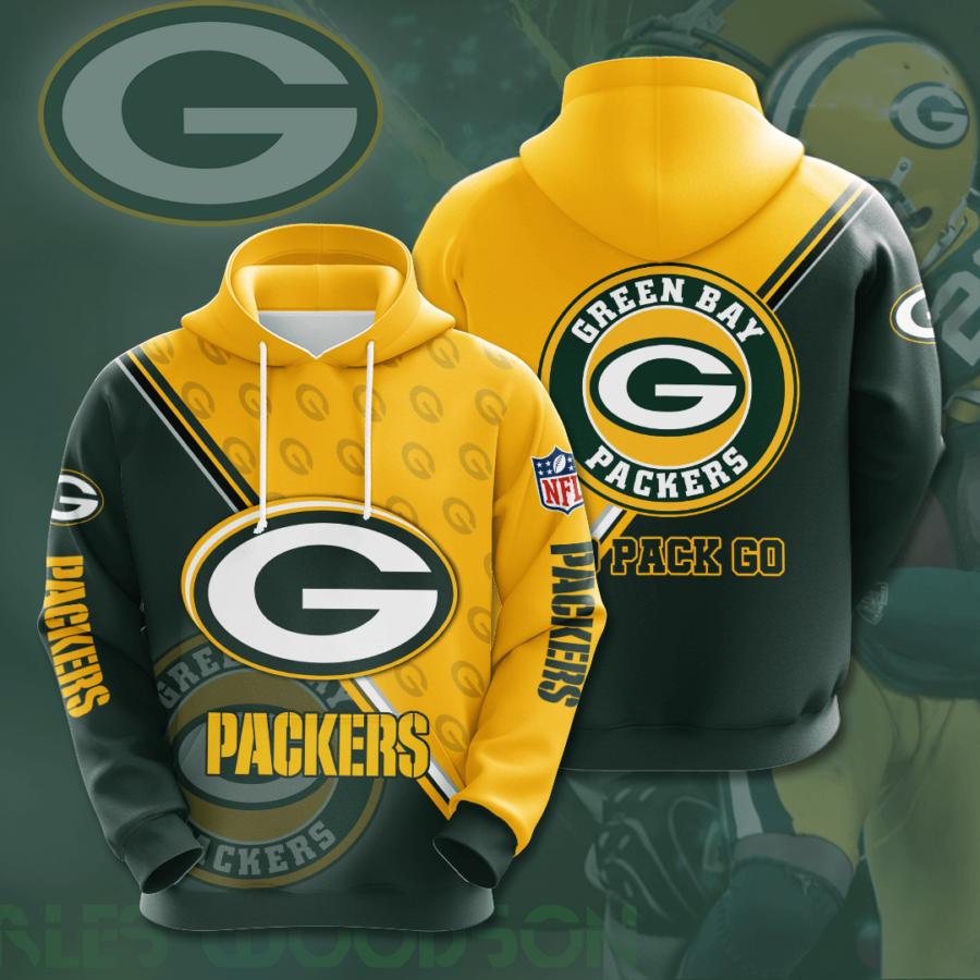 Green Bay Packers Go Pack Go Limited Edition Full 3D All Over Print ...