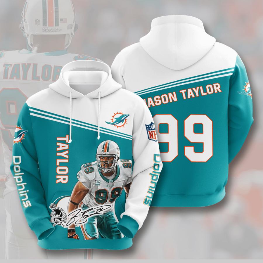 Miami Dolphins NFL Taylor 99 Signature Go Fins Limited Edition Full 3D ...