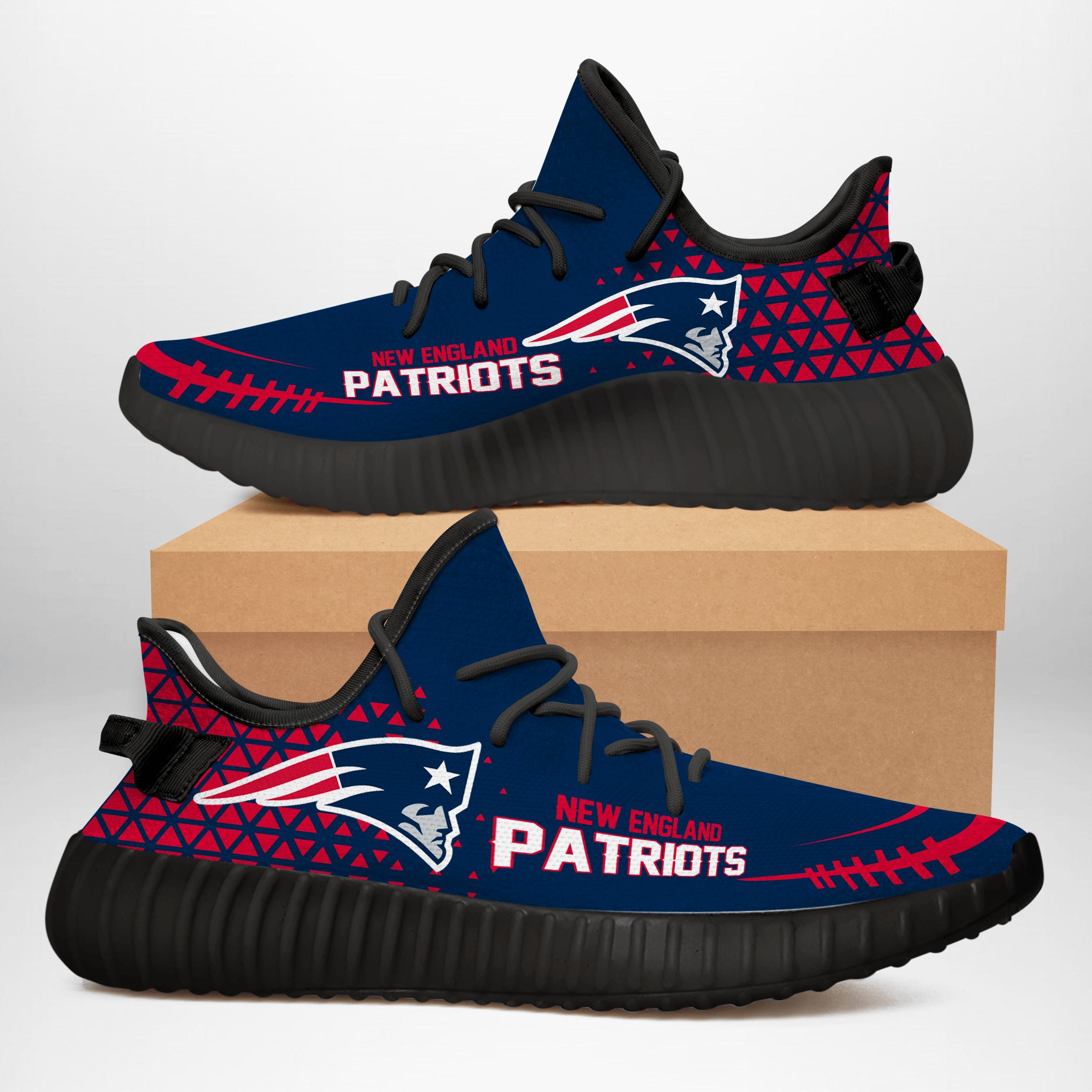 New England Patriots NFL Limited Edition White Or Black Sole and