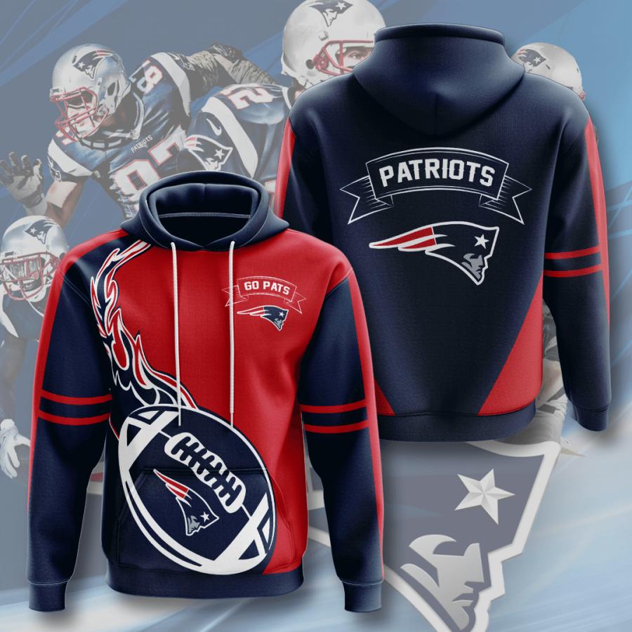 New England Patriots Limited Edition Full 3D All Over Print Hoodie ...
