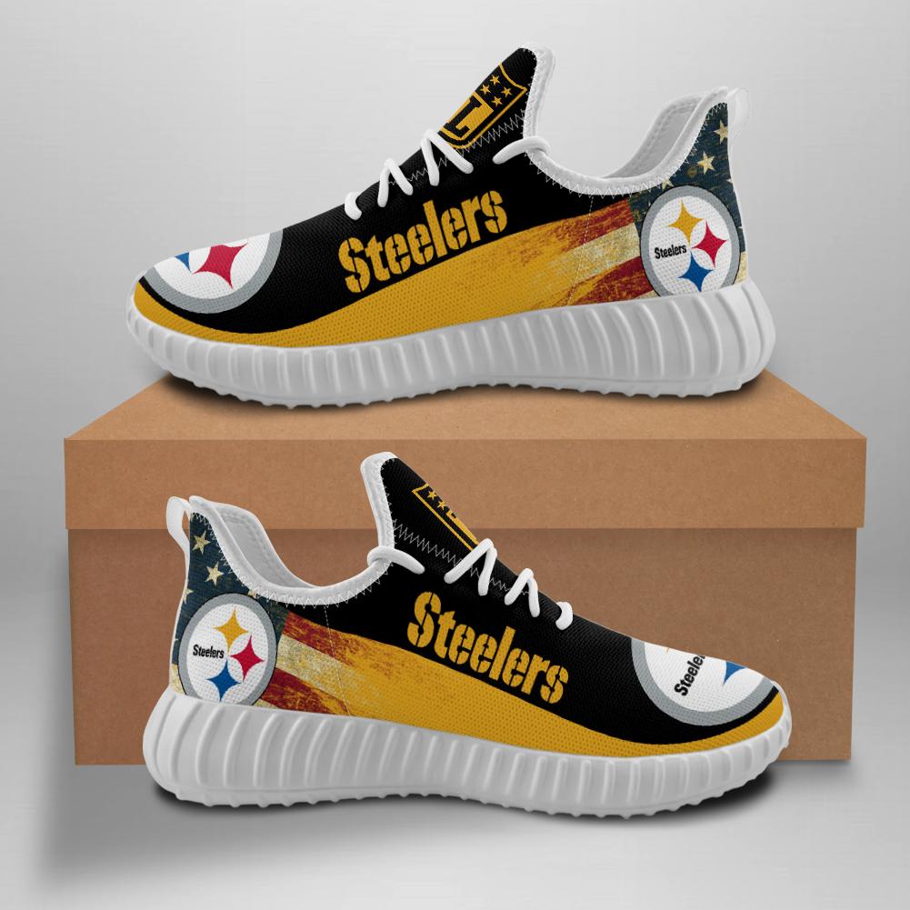 Pittsburgh Steelers Limited Edition Black or White Sole And Shoelaces ...