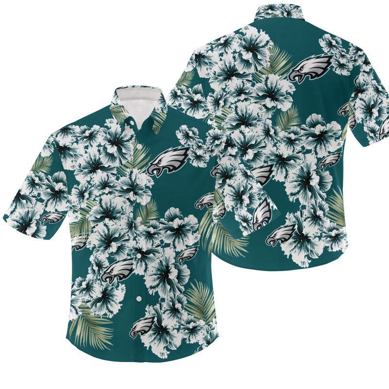 philadelphia eagles hawaiian shirt