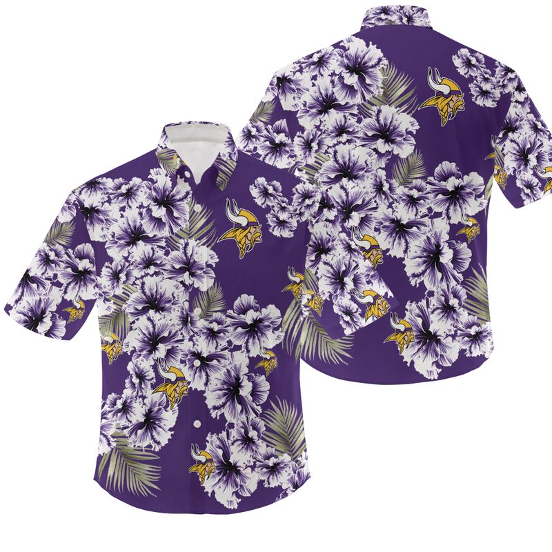 NFL Minnesota Vikings Limited Edition Hawaiian Shirt Unisex Sizes NEW000227