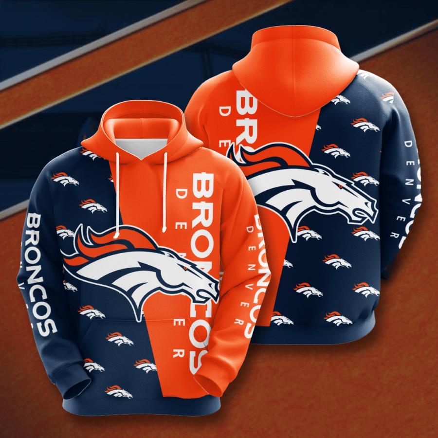 Denver Broncos NFL Limited Edition All Over Print Hoodie Unisex Sizes ...