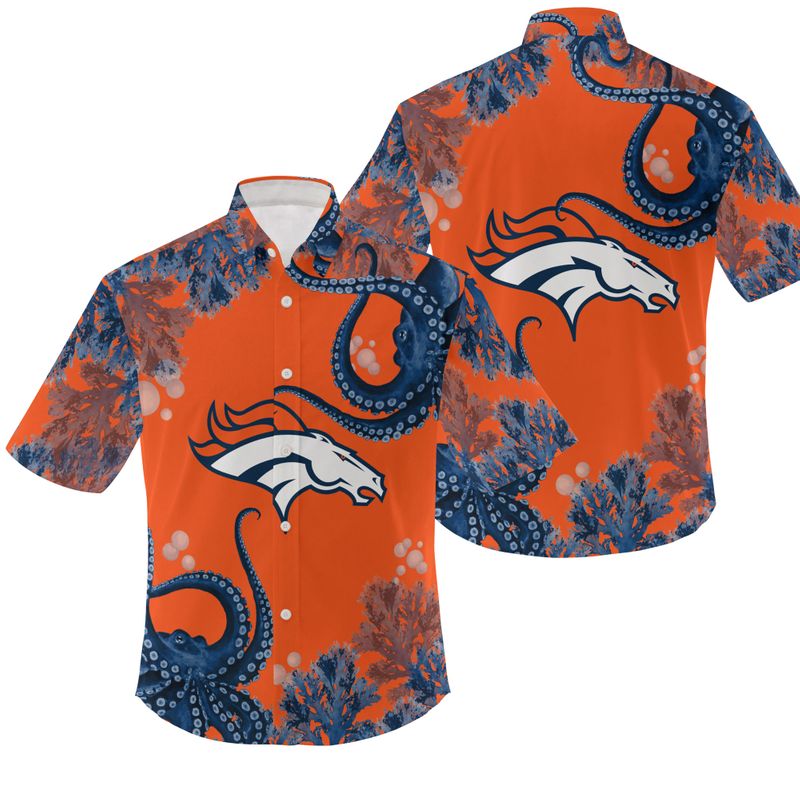 NFL Denver Broncos Limited Edition Hawaiian Shirt Unisex Sizes NEW000507