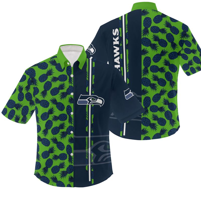 NFL Seattle Seahawks Limited Edition Hawaiian Shirt Unisex Sizes NEW000330