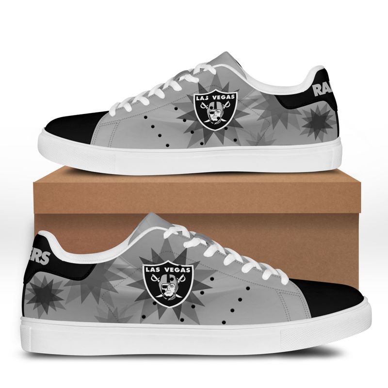 NFL Las Vegas Raiders Limited Edition Men's and Women's Skate Shoes ...