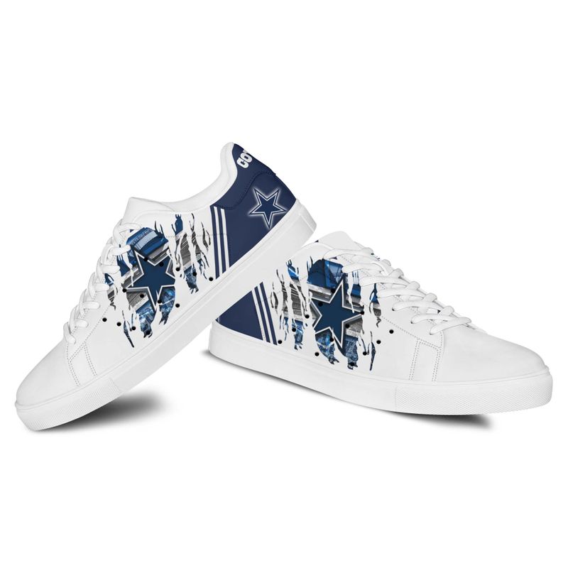 NFL Dallas Cowboys Limited Edition Men's and Women's Skate Shoes NEW002301