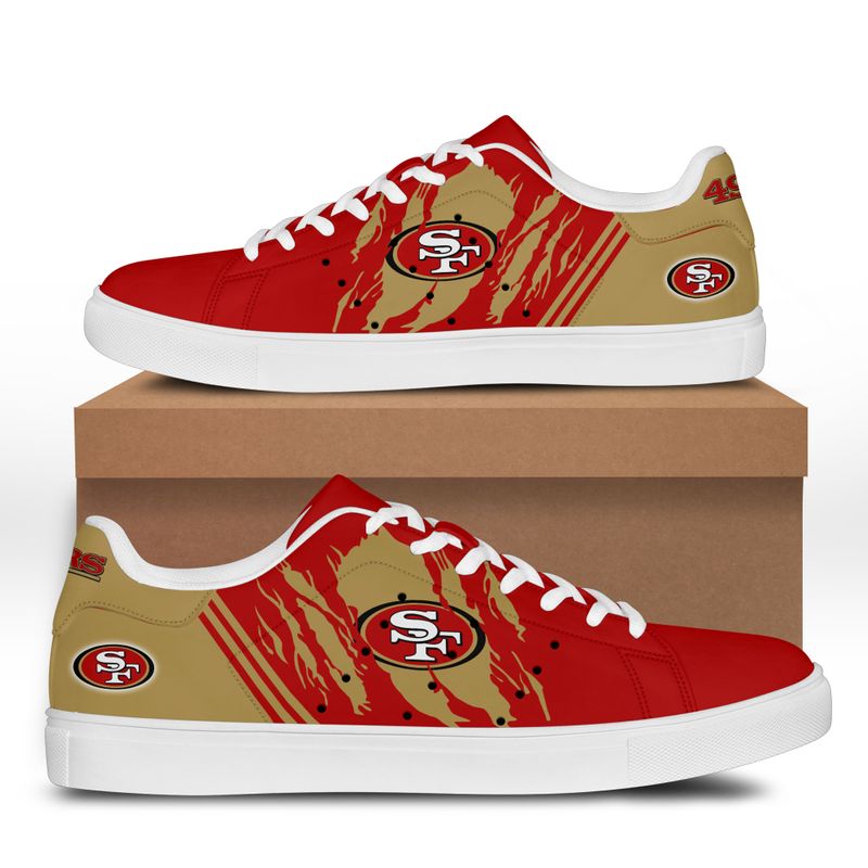 NFL San Francisco 49ers Limited Edition Men's and Women's Skate Shoes ...