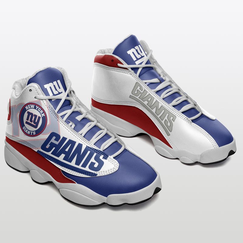 NY Giants form JD 13 Sneakers Football Team Sneakers -Hao1 GTS001539