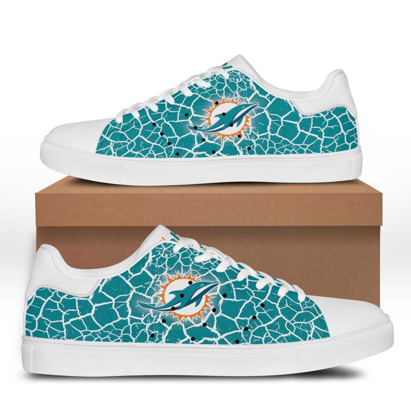 NFL Miami Dolphins Limited Edition Men's and Women's Skate Shoes NEW001508