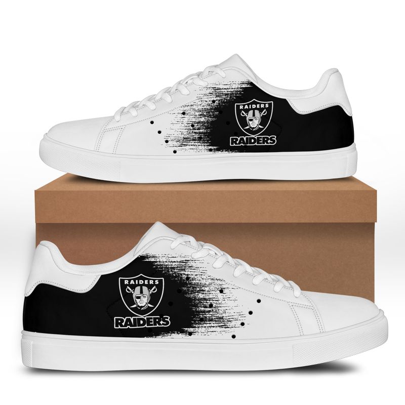 NFL Las Vegas Raiders Limited Edition Men's and Women's Skate Shoes ...