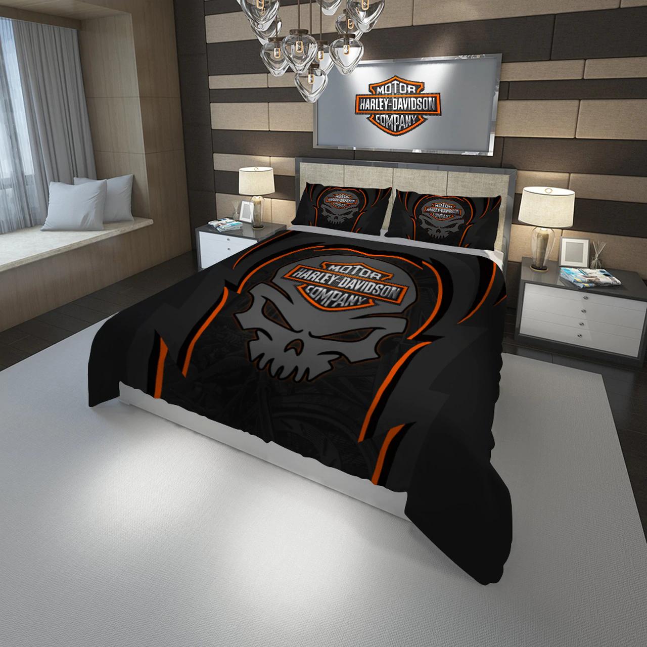 Harley Davidson Motorcycles Limited Edition Bedding Set GTS001673