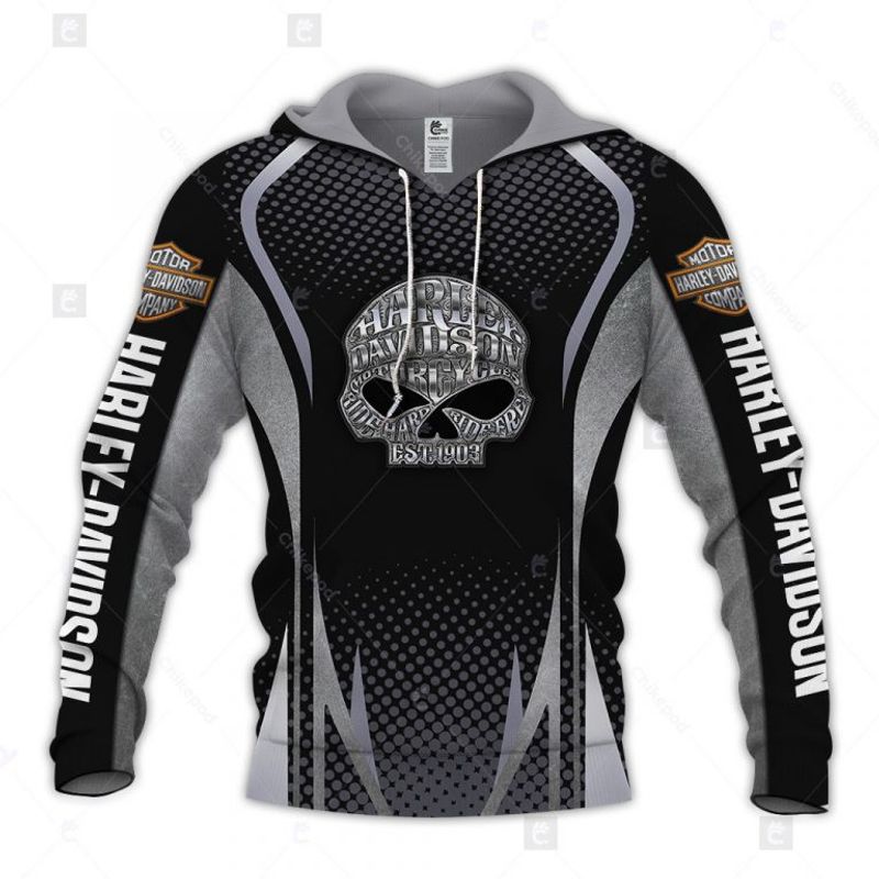 Harley Davidson Motorcycles Limited Edition Unisex Sweatshirt Zipped ...