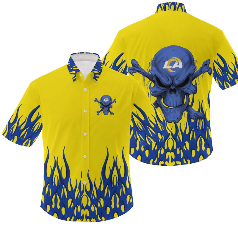 NFL Los Angeles Rams Limited Edition Hawaiian Shirt Unisex Sizes NEW001225