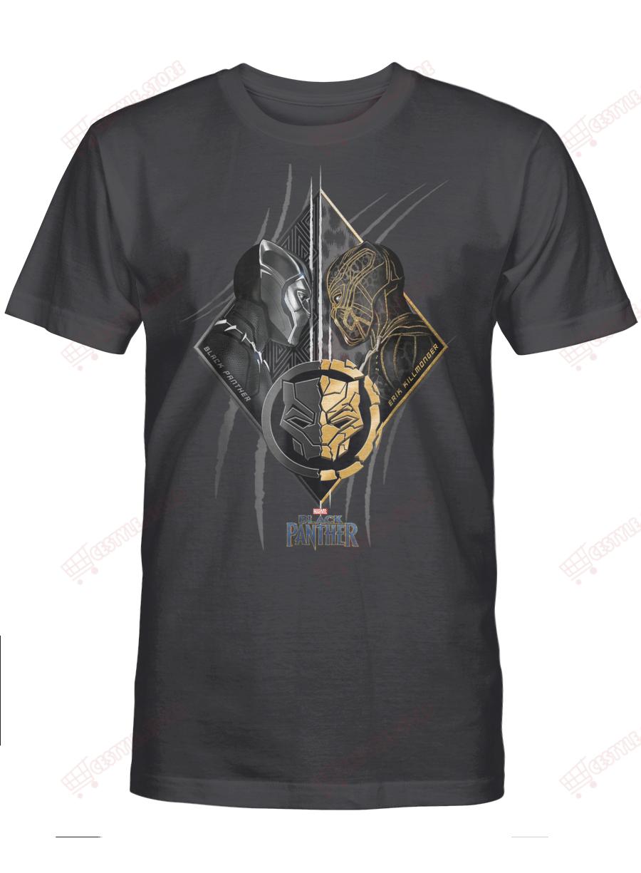 Stocktee Black Panther Vs. Erik Killmonger Limited Edition All Over ...