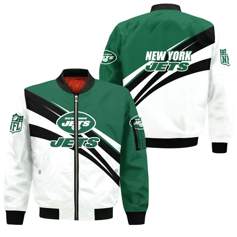 NFL New York Jets Limited Edition All Over Print Sweatshirt Zip Hoodie ...