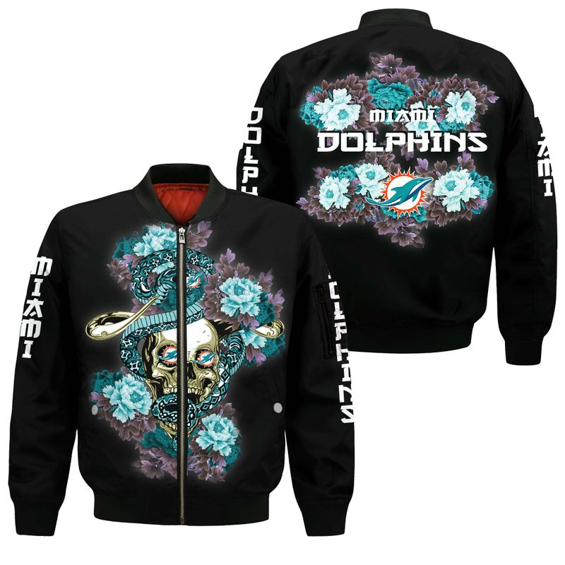 NFL Miami Dolphins Limited Edition All Over Print Sweatshirt Zip Hoodie ...