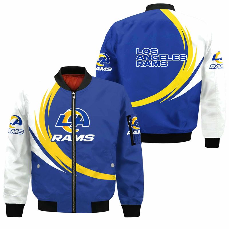 NFL Los Angeles Rams Limited Edition All Over Print Sweatshirt Zip ...