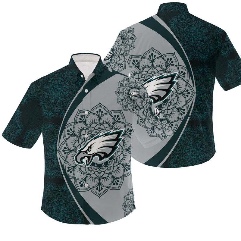 philadelphia eagles hawaiian shirt