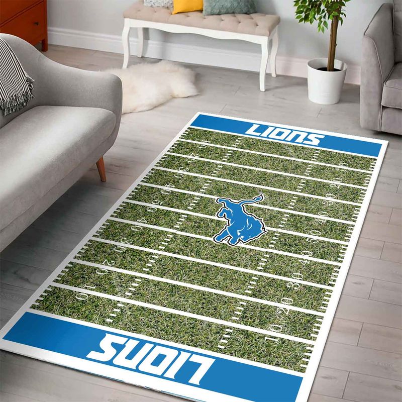 NFL Detroit Lions Limited Edition High Quality Area Rug Size S/M/L ...