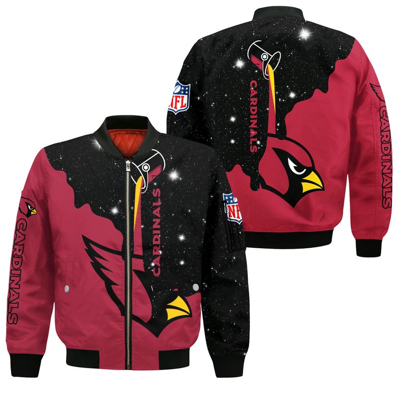 NFL Arizona Cardinals Limited Edition All Over Print Sweatshirt Zip ...