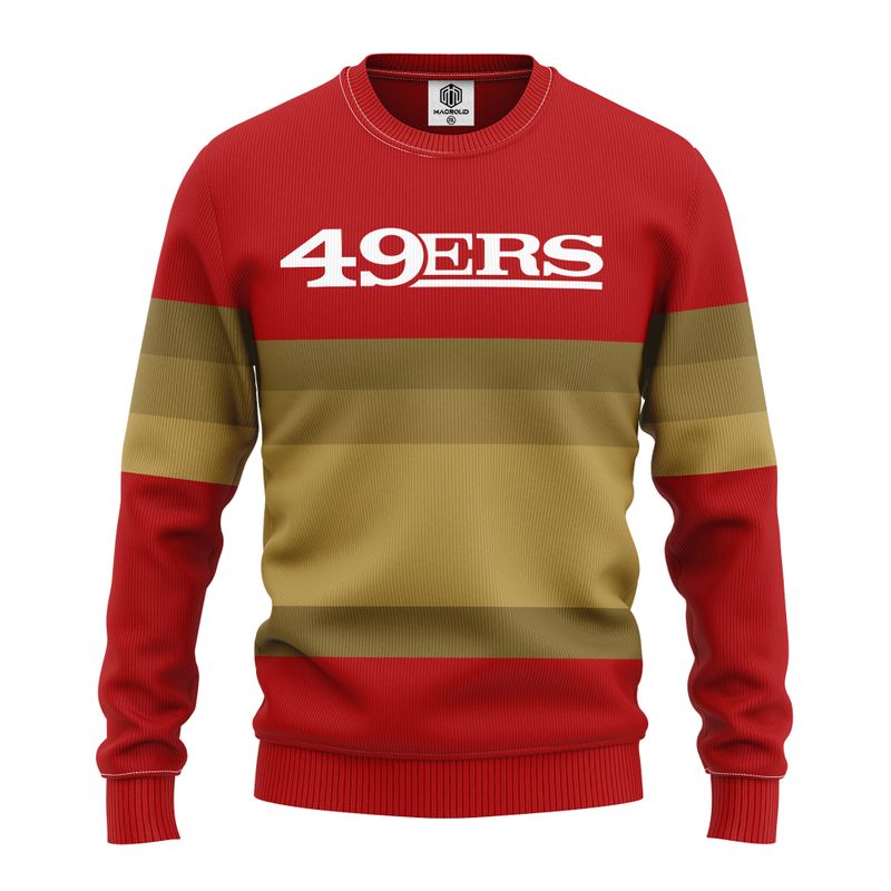 NFL San Francisco 49ers Limited Edition All Over Print Christmas Ugly Sweater Sweatshirt Unisex 