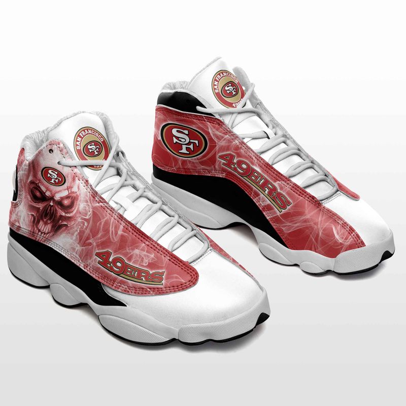 NFLSan Francisco 49ers Limited Edition Men's and Women's JD 13 Sneakers ...