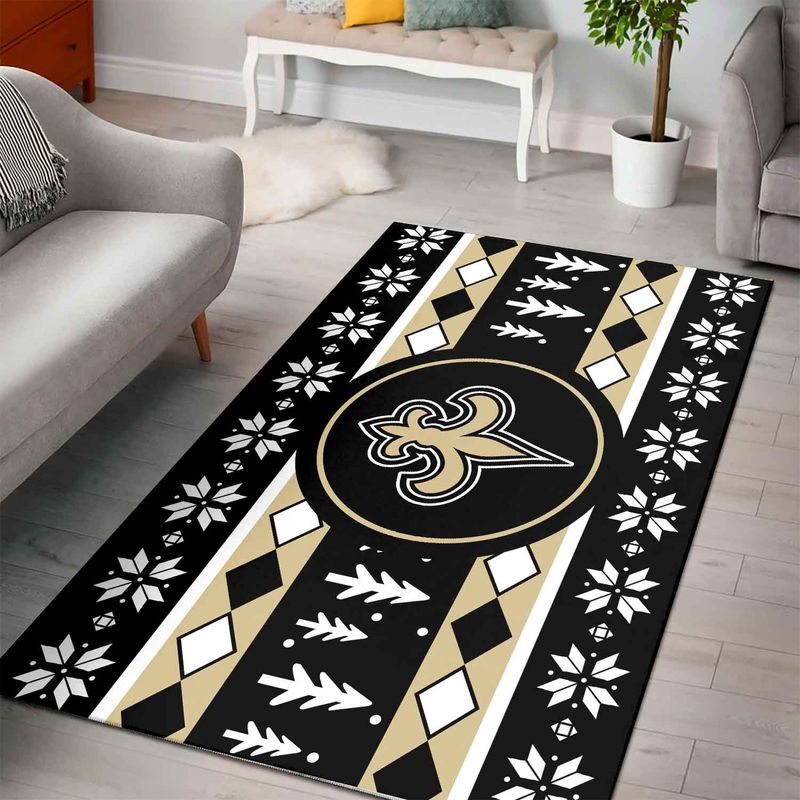 NFL New Orleans Saints Limited Edition High Quality Area Rug Size S M L