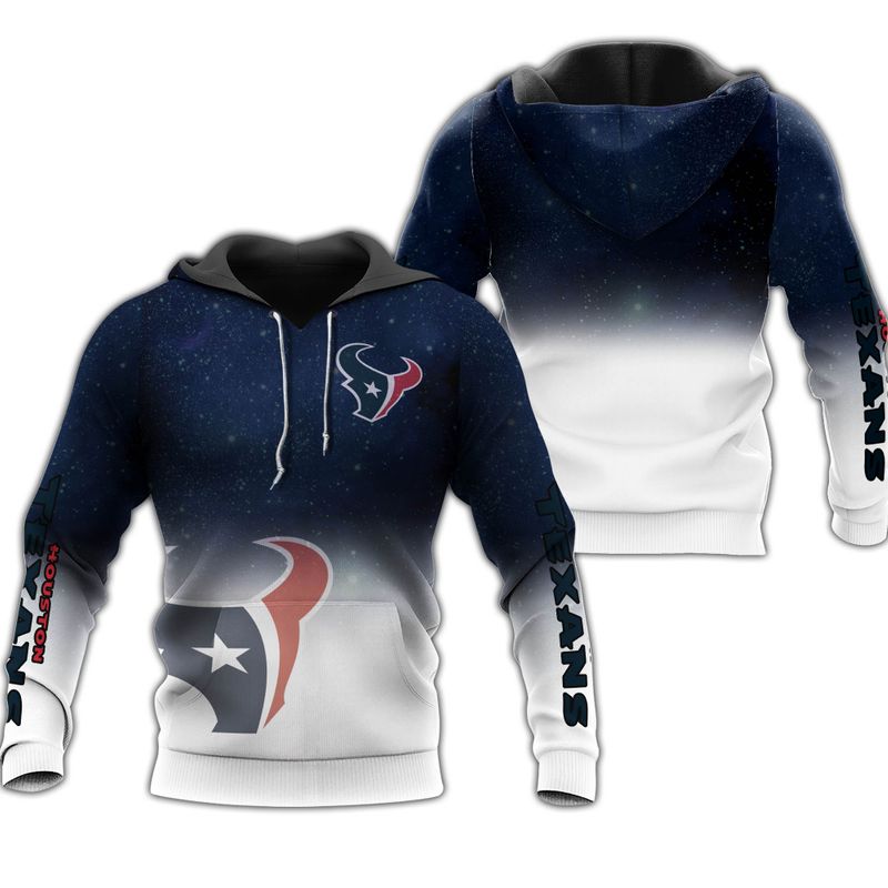 NFL Houston Texans Limited Edition All Over Print Hoodie Sweatshirt T ...