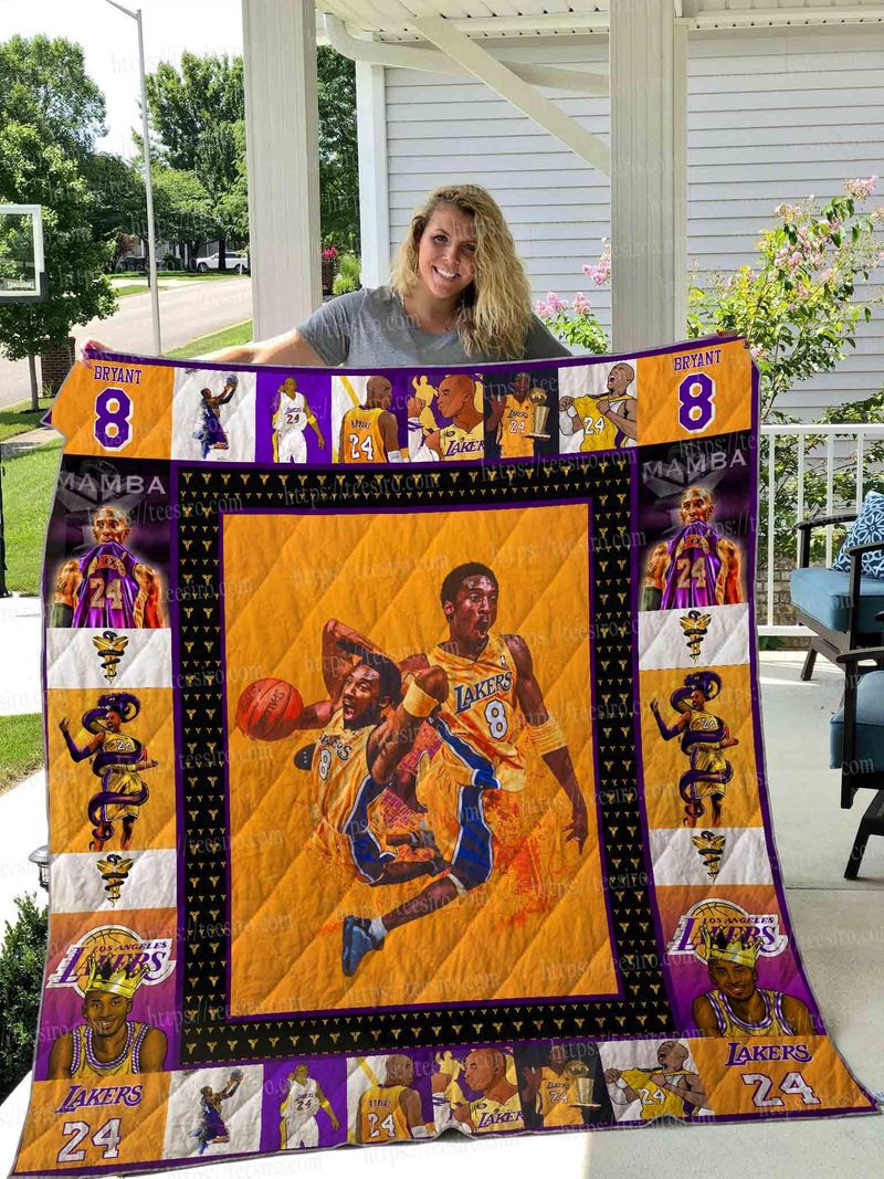 Kobe Bryant Quilt Blanket Full Sizes TH1325