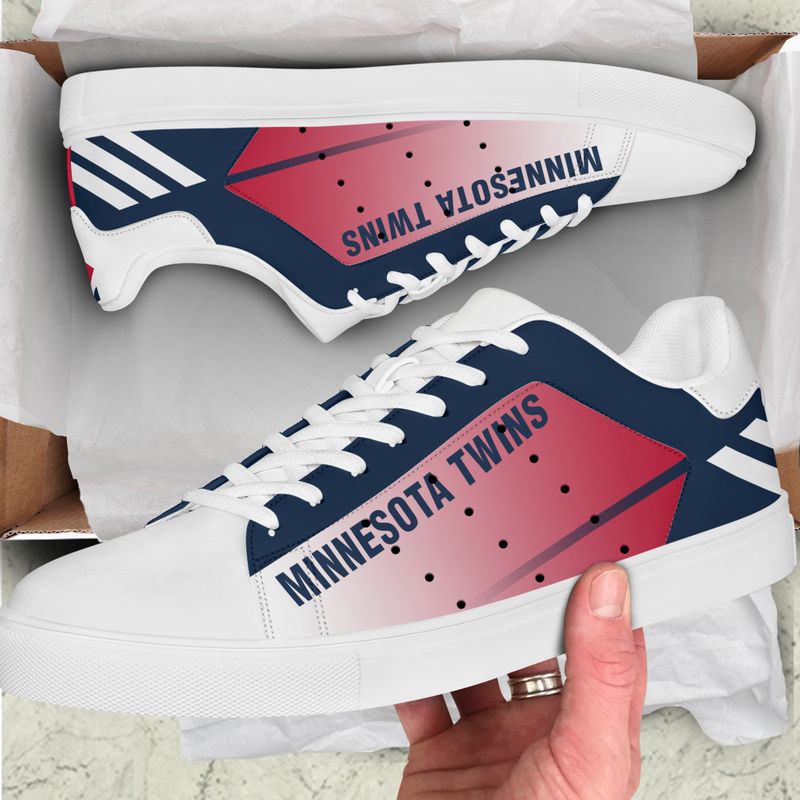 MLB Minnesota Twins Limited Edition Men's and Women's Skate Shoes NEW003349