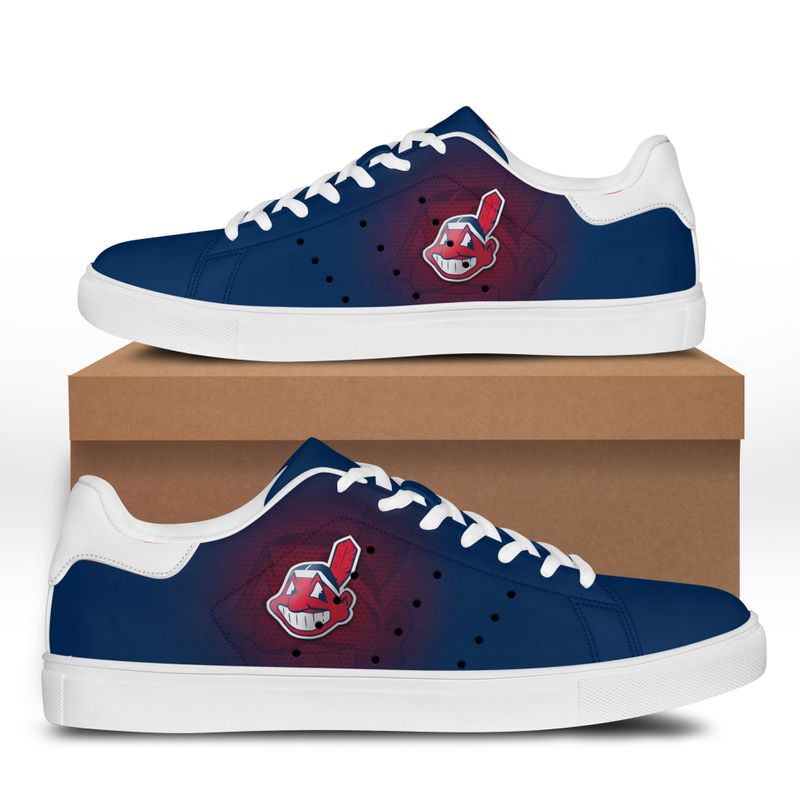 MLB Cleveland Indians Limited Edition Men's and Women's Skate Shoes ...