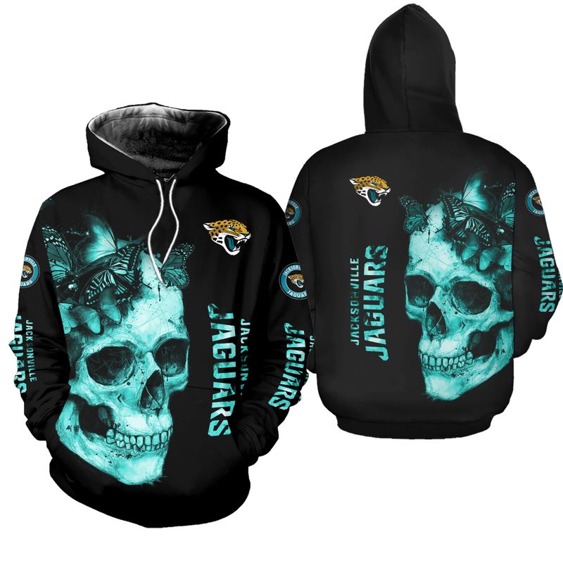 NFL Jacksonville Jaguars Limited Edition All Over Print Sweatshirt Zip ...