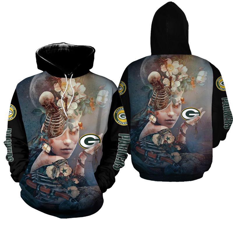 NFL Green Bay Packers Limited Edition All Over Print Sweatshirt Zip ...