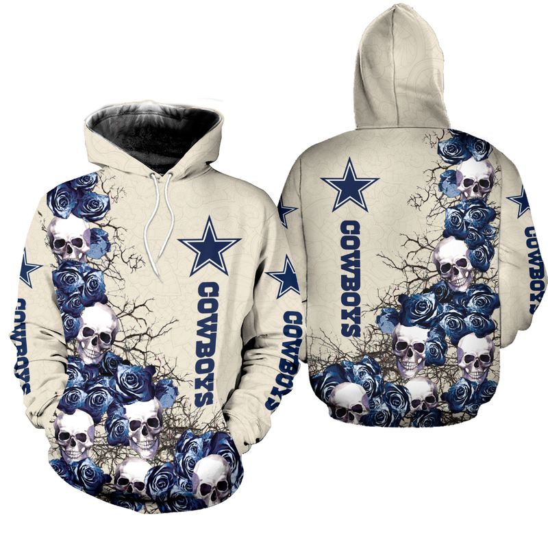 NFL Dallas Cowboys Limited Edition All Over Print Sweatshirt Zip Hoodie ...