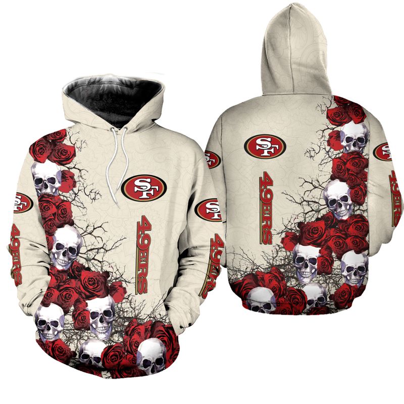 NFL San Francisco 49ers Limited Edition All Over Print Sweatshirt Zip ...