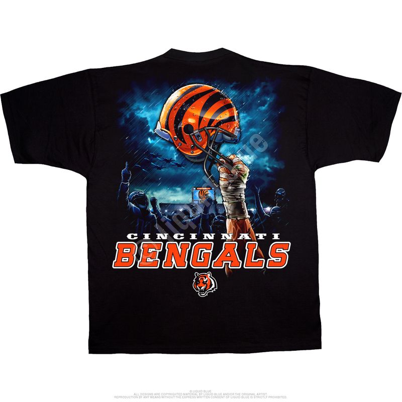 NFL Cincinnati Bengals Limited Edition All Over Full 3D Print T-Shirt ...