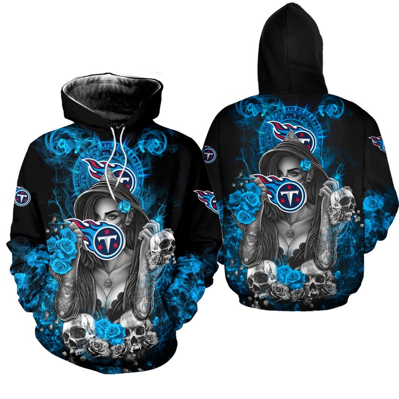 NFL Tennessee Titans Limited Edition All Over Print Sweatshirt Zip ...