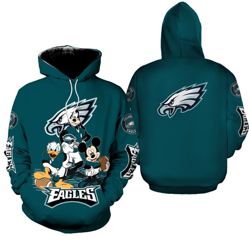 eagles t shirt hoodie