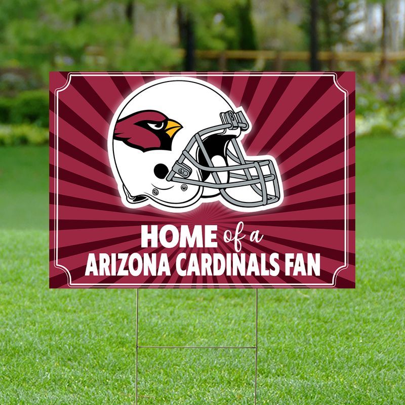 NFL Arizona Cardinals Limited Edition Yard Sign NEW010526