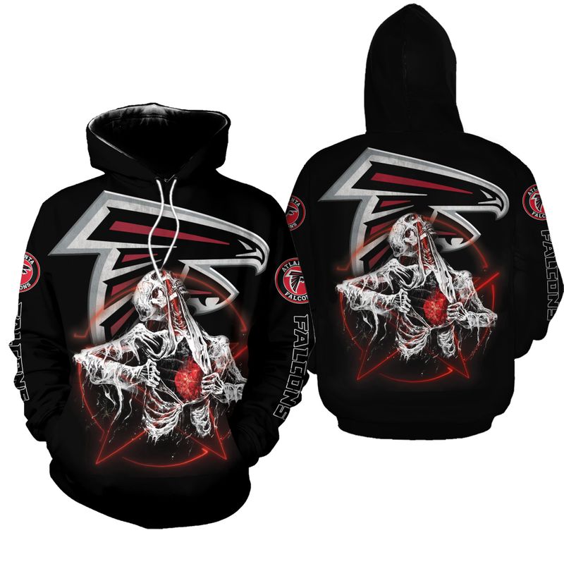 NFL Atlanta Falcons Limited Edition All Over Print Hoodie Sweatshirt ...