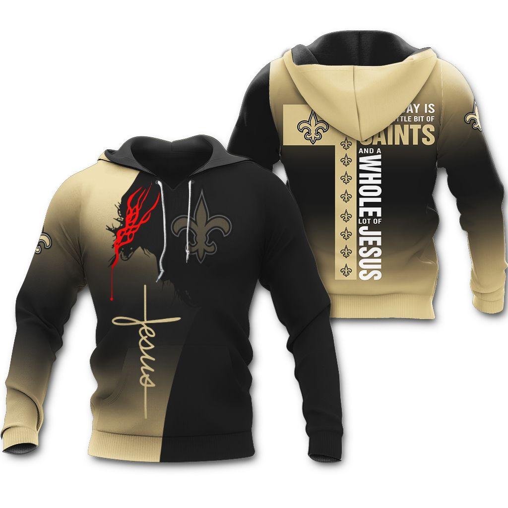 Stocktee New Orleans Saints Jesus Limited Edition Men's and Women's ...