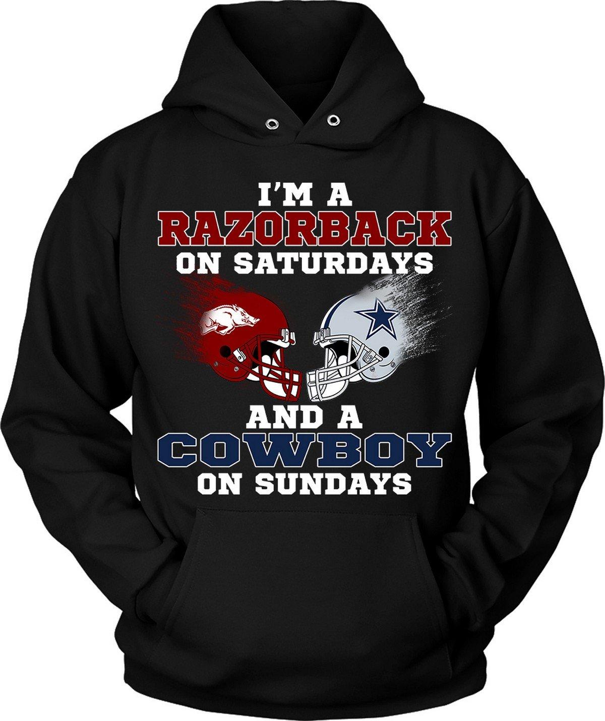 Stocktee Dallas Cowboys And Razorback Limited Edition 2D Pullover ...