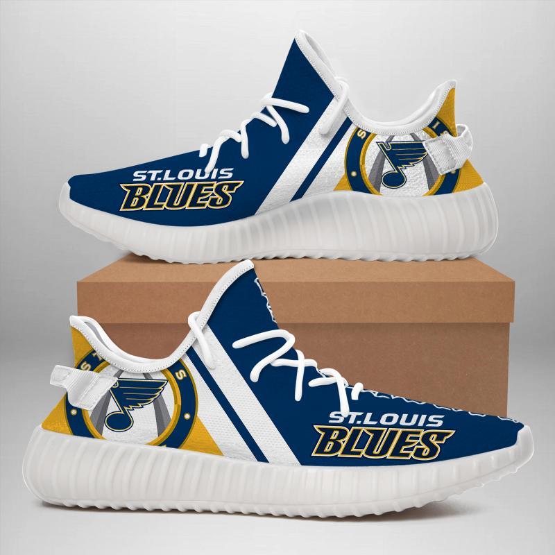 Stocktee St Louis Blues Limited Edition Over Print Full 3D YZ Shoes