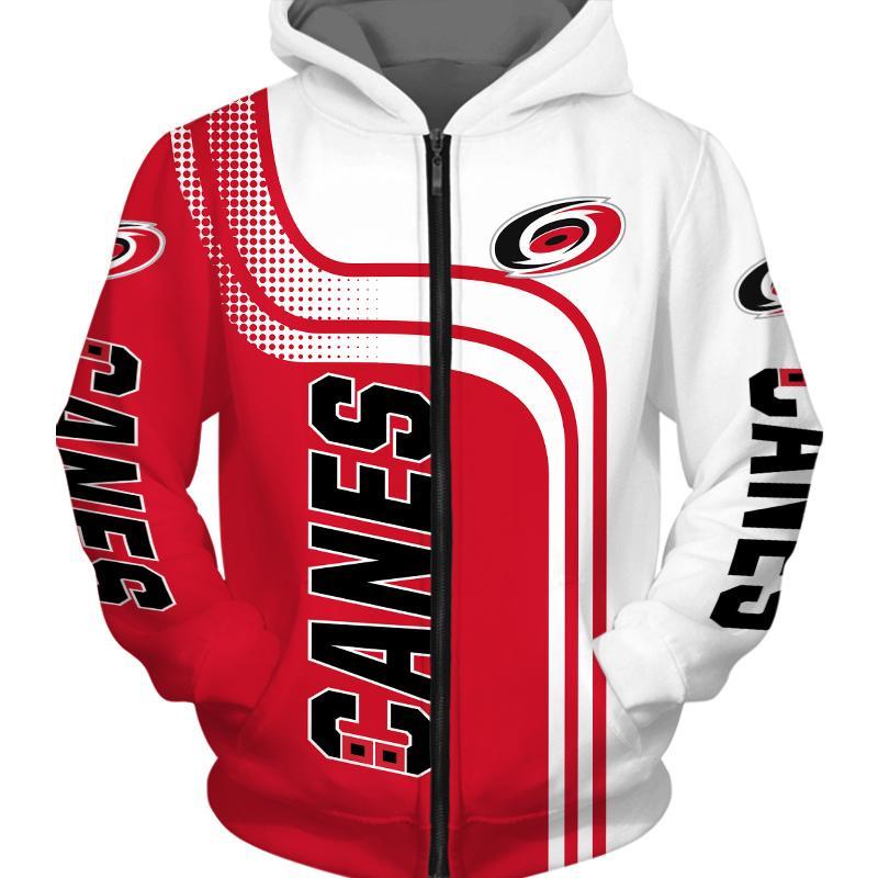 Stocktee Carolina Hurricanes Limited Edition Over Print Full 3D Zip ...