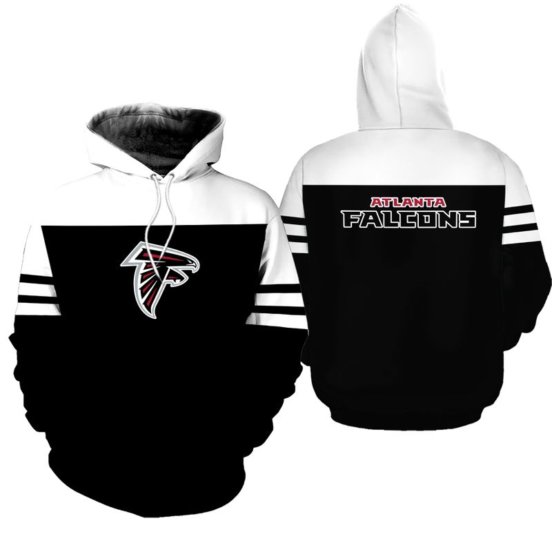 Stocktee Atlanta Falcons Limited Edition All Over Print Sweatshirt Zip ...